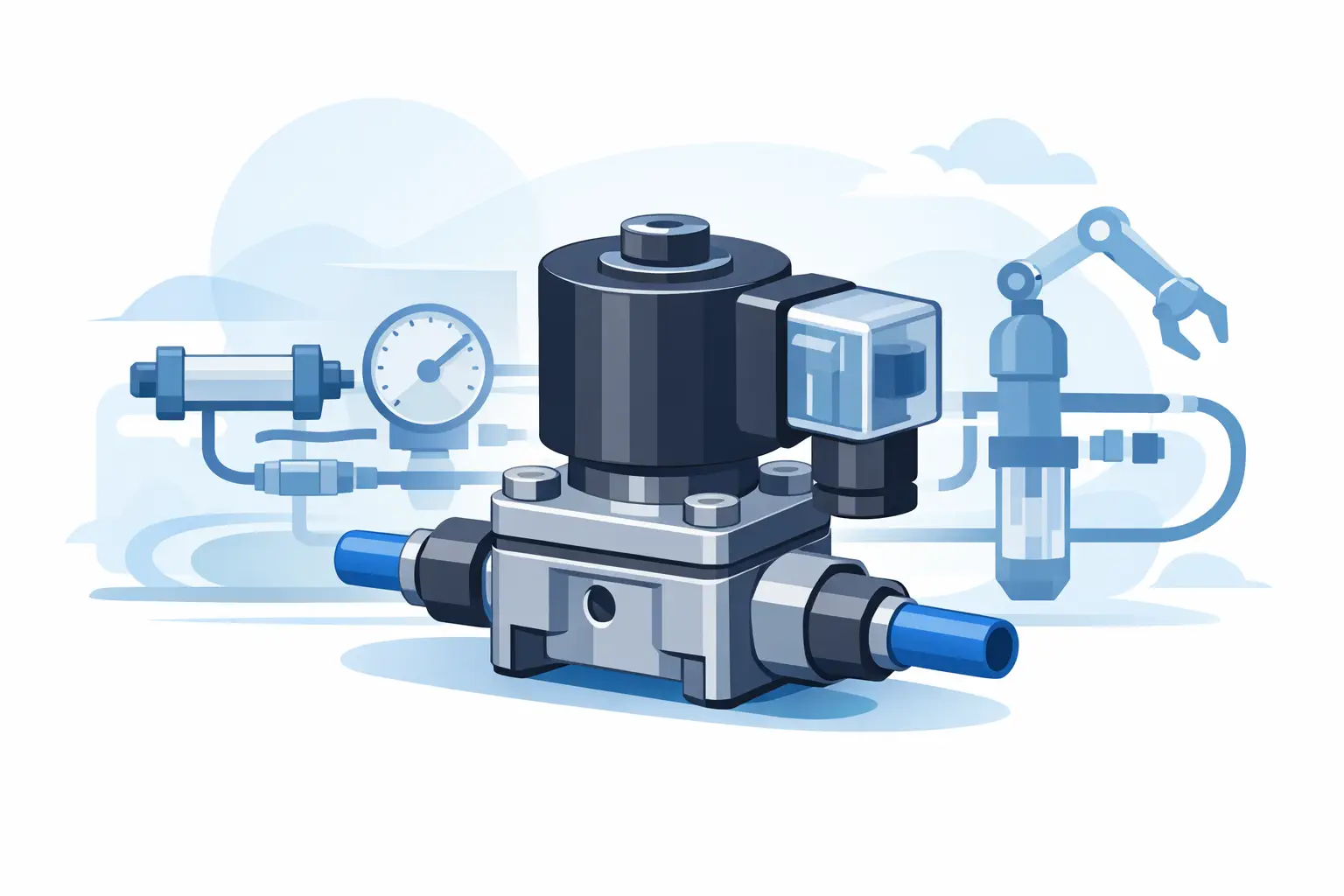 Choosing a Solenoid Valve for Pneumatic Systems