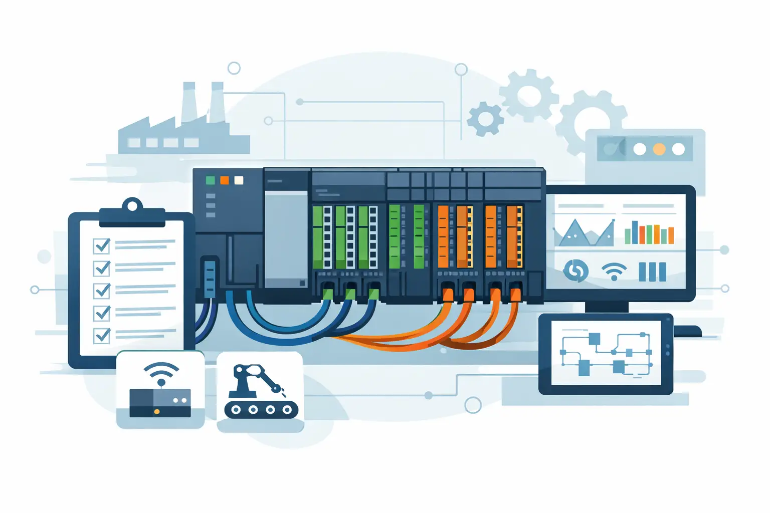 PLC I/O List Example for Real Projects